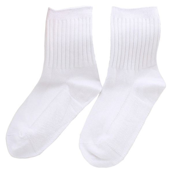 white socks